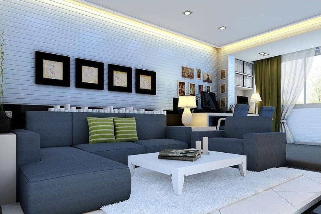Blue Living Room Decor Design Picture Ideas Decor Crave regarding Blue Living Room Decorating Ideas - House Design Ideas